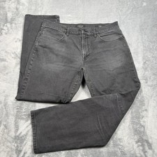 Proof Huckberry Rover Jeans Mens 34x30 Black Stretch Straight Fit 5 Pocket* picture