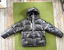 *Rare* Black Snow Peak Down 700 Fill Hooded Puffer Jacket Men's Small picture