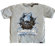 Holy Sinner Summer Of Sinz 2025 Festival T Shirt Mens XL NWT Gray Graphic Tee picture