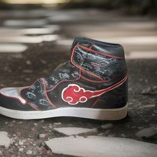 Custom Hand Painted Nikes High Tops picture