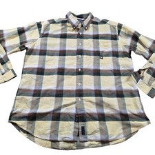 Panhandle Slim Roughstock Shirt Mens XL Plaid Long Sleeve Button Down Western picture
