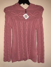 Girls Designer Imoga Hooded Sweater, Size 8 NWT picture