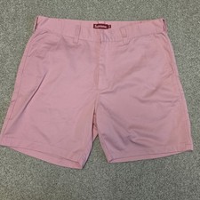 Supreme‎ Men's Pink Work Shorts Size 34 Chino Cotton Blend Skate Streetwear picture