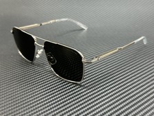 MONT BLANC MB0278S 001 Silver Grey Men's 56 mm Extra Large Sunglasses picture
