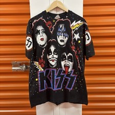 Vintage 1992 KISS Faces AOP Tee picture