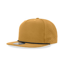 2/3/5/10 Pack Of Decky Unisex 5 Panel Lot Perforated Performance Rope Hat - 6226 picture