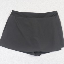 Avia Women's Black Lifestyle Skort with Bike Liner - Size 16/18 (XL) picture