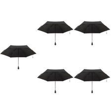 Set of 5 Folding Umbrella Travel Size Portable Parasol Mini Sunshade picture