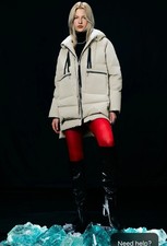 NWT Orolay Puffer Coat Women's Thickened Down Jacket Size XL Beige Winter picture