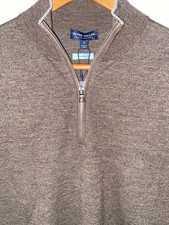 Peter Millar Crown Crafted Excursionist Flex 1/4 Zip Sweater Medium MARP$365 picture