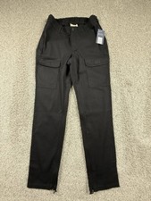 NWT Universal Thread Women’s Adaptative Utility Cargo Pants Size 8 Black $30 picture