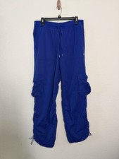 NWOT Lululemon Dance Studio Cargo Pants Size Large Blue LW5GILS picture