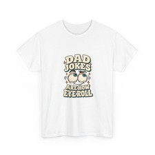Funny Dad Joke T Shirt Eye Roll Pun Cotton Tee Fathers Day Birthday Gift picture