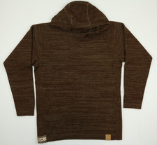 PAKA Royal Alpaca Wool Hoodie Pullover Sweater Unisex S Small - Brown picture