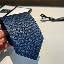 Authentic Gucci Tie Mens GG picture