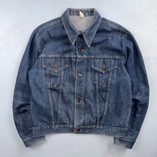 1970s True Vintage JC Penneys Ranchcraft Denim Jacket Type 3 70s Blue picture