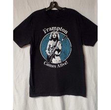 Peter Frampton - Comes Alive Short Sleeve Black All Size T-Shirt picture