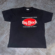 Vintage 1986-88 Big Black Band Lee Short-Sleeve T-Shirt picture