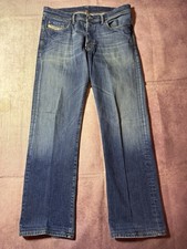 Vintage Diesel Jeans Men’s Sz 33x32 Kuratt Straight Button Fly Denim Italy Y2K picture