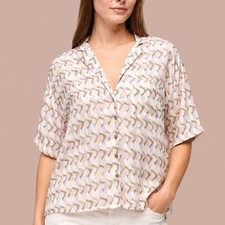 prAna Iguala Top in Willow Retro Geo NWT picture