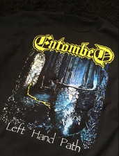 Entombed Band Black T-Shirt Cotton Full Size Unisex S-5XL picture