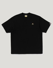 BAPE BEE ONE POINT RELAXED FIT TEE MENS 1L80-110-302 BLK L Large Black New picture