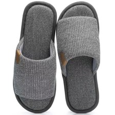 GOEWY Mens Slippers with Memory Foam Gifts Cozy House Shoes Indoor picture