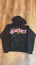 Sp5der Worldwide Young Thug P*nk Hoodie Black Size M Brand New Authentic OG picture