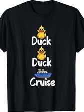 Cruise Duck Family Vacation Matching Group Trip Boat Summer Gift Unisex Tee picture