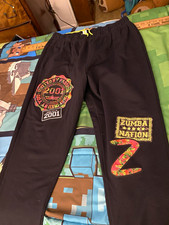Zumba Wear Women's Black Pants Size L Drawstring Elastic Waist Straight Leg picture