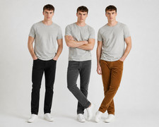 Men's Straight Fit Corduroy 5-Pocket Pants picture