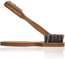Cobbler’s Choice Horsehair Welt Brush Bundle for Leather Care and Restoration - picture