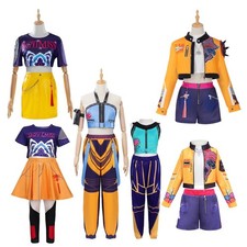 K-Pop Demon Hunters Rumi Mira Zoey Adult Size Cosplay Costume Set Dress Outfits picture