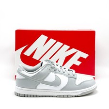 *NEW* MEN NIKE DUNK LOW RETRO WHITE/LIGHT SMOKE (HF5441 105) 👍 picture