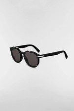 Dior DiorBlackSuit RI Square Sunglasses Black Plastic Frame Gradient Lens 56-18 picture