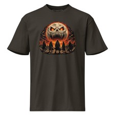 Horror Moon - Premium Cotton T-Shirt picture