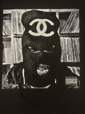 Westside Gunn HWH 2 Chanel Ski Mask Shirt  Large GxFR WSG Griselda Brand New DS picture