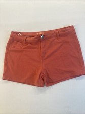 O.S.C Women’s Cotton Shorts Coral Size 24 picture