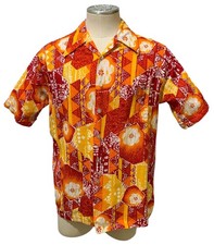 DON LOPER CALIFORNIA by Duke of Hollywood Vintage 70s Mens SS Shirt - Sz XL Tall picture