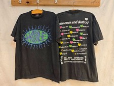 90s Hole Vintage Band Courtney Love Tour Concert Grunge Sz.L T-shirt REPRINT picture