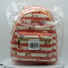 Loungefly Disney Best Friends Striped Mini Backpack NWT Pooh Bambi Dumbo picture