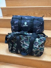 BAPE A Bathing Ape Duffle Bag Camo 2020 Spring Japanese Magazine Limited picture