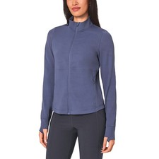 Mondetta Women's Jacquard Full-Zip Moisture Wicking Zip Pockets picture
