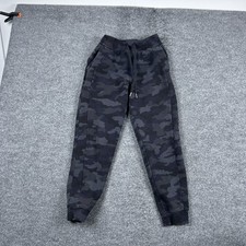 Lululemon Pants Womens 4 Black Camo Scuba High Rise Jogger Pockets Athletic picture