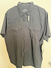 ARIAT Men's Venttek Fitted Western Snap Button Shirt XL picture