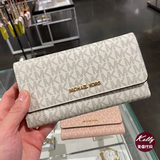 Michael Kors Travel Trifold wallet Wristlet Women Wallet Purse picture