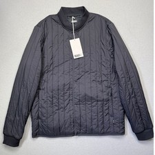Rains Men's Banja Liner Lightweight Bomber Jacket  Navy large $150 picture