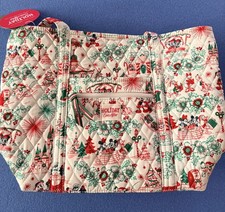 Vera Bradley Disney Hallmark Holiday Ever After Small Original Vera Tote Bag NWT picture