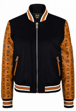 Men's MCM Logo Bomber Varsity Jacket Premium Casual Streetwear Outerwear picture