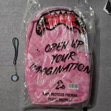 🔥🔥 Sprayground 3am Riptide Camo Pink Backpack  Book-bag Large School Bag picture